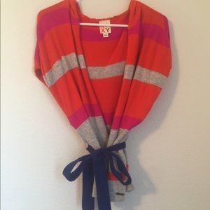 ROXY kimono style wrap sweater